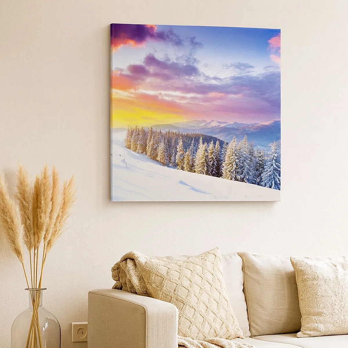 Quadro em tela - Em plena luz do dia - 30x30 cm