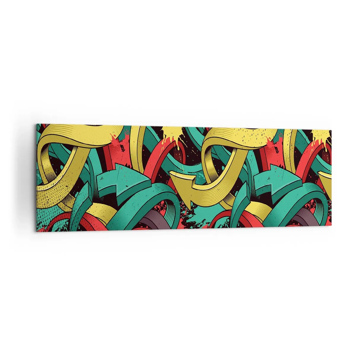 Quadro em tela - Qual o caminho para o destino? - 160x50 cm