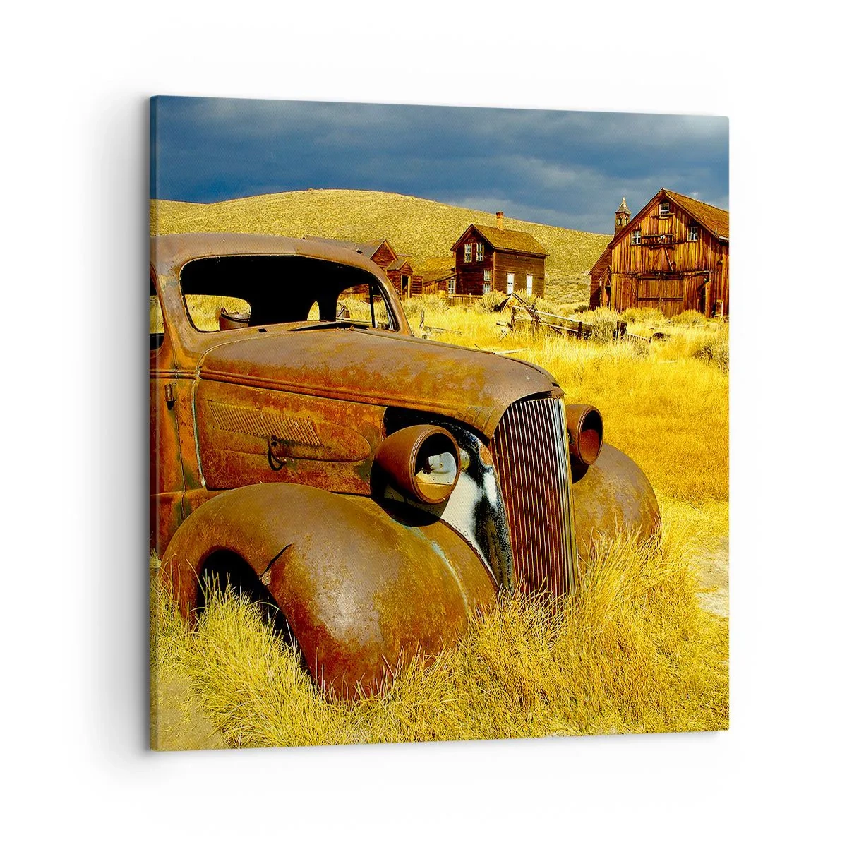 Quadro em tela - Um merecido descanso - 50x50 cm