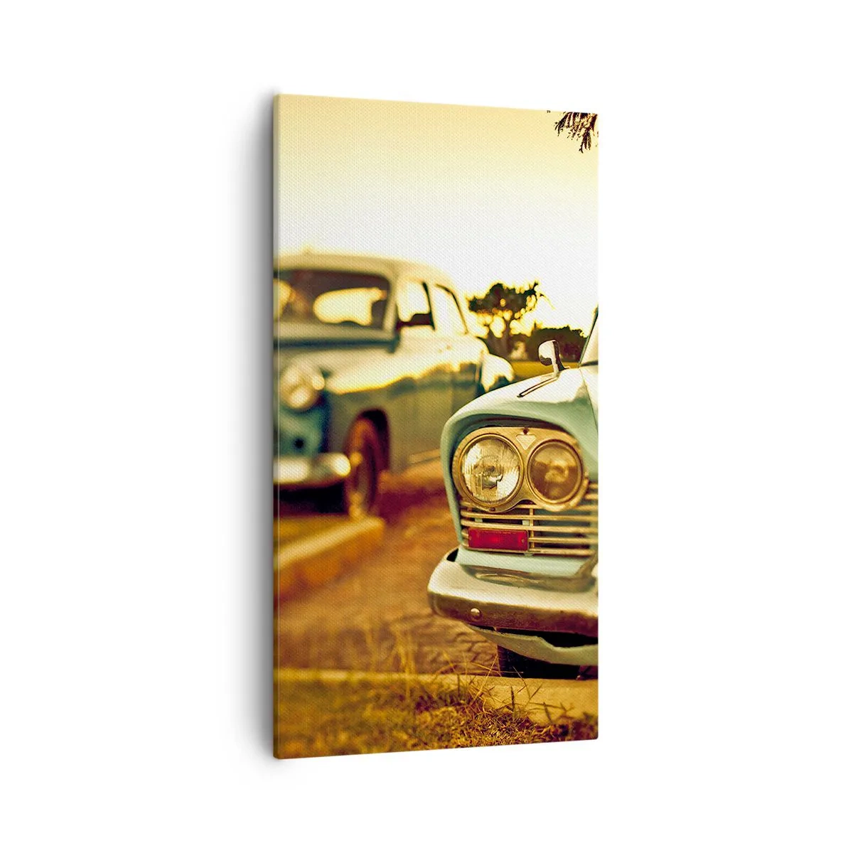 Quadro em tela - Vamos esperar para ver - 55x100 cm