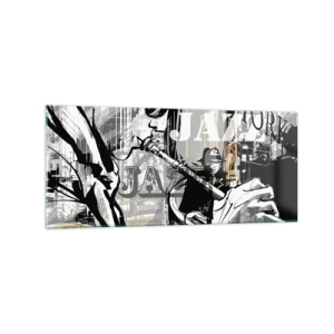 Quadro em vidro - Ao ritmo de Nova Iorque - 120x50 cm