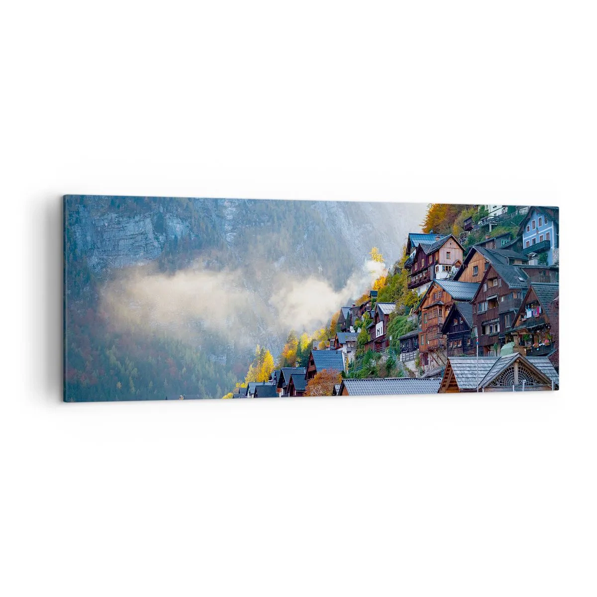 Quadro em tela - Atmosfera alpina - 140x50 cm