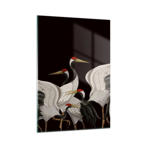 Quadro em vidro - Assuntos de aves - 50x70 cm
