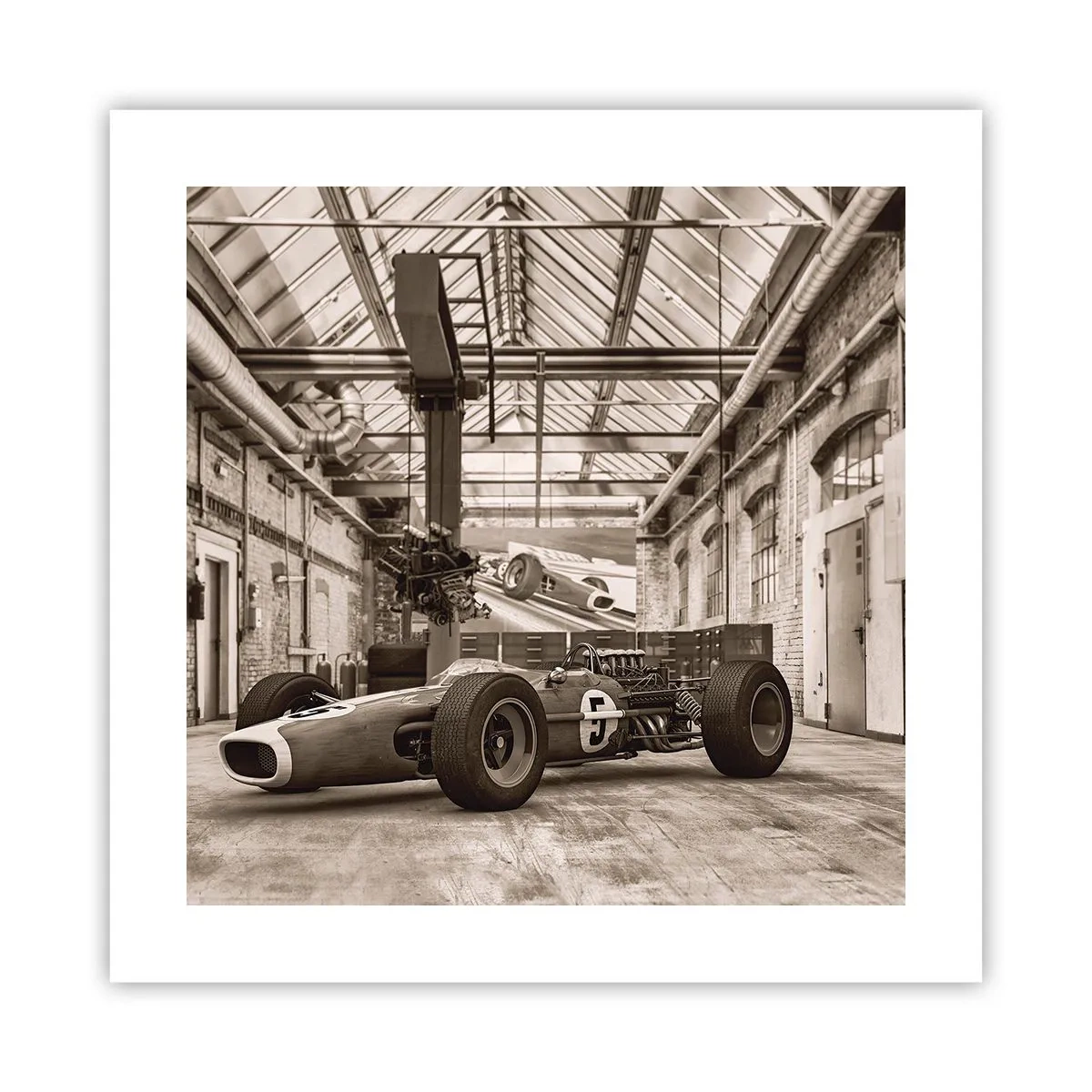 Pôster - O descanso do vencedor - 40x40 cm