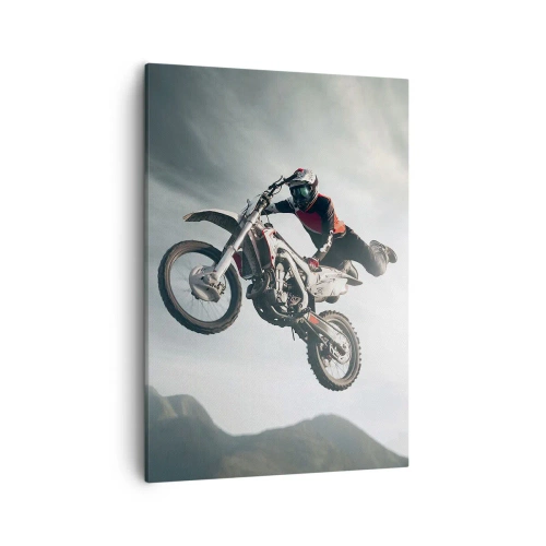 Quadro em tela - Não há diversão sem risco - 50x70 cm