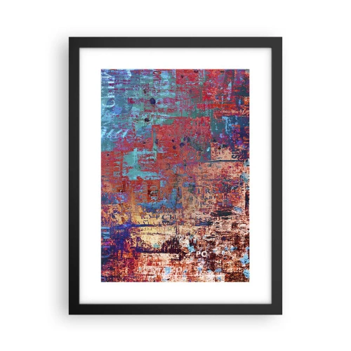Pôster com moldura preta - Memória e esquecimento - 30x40 cm