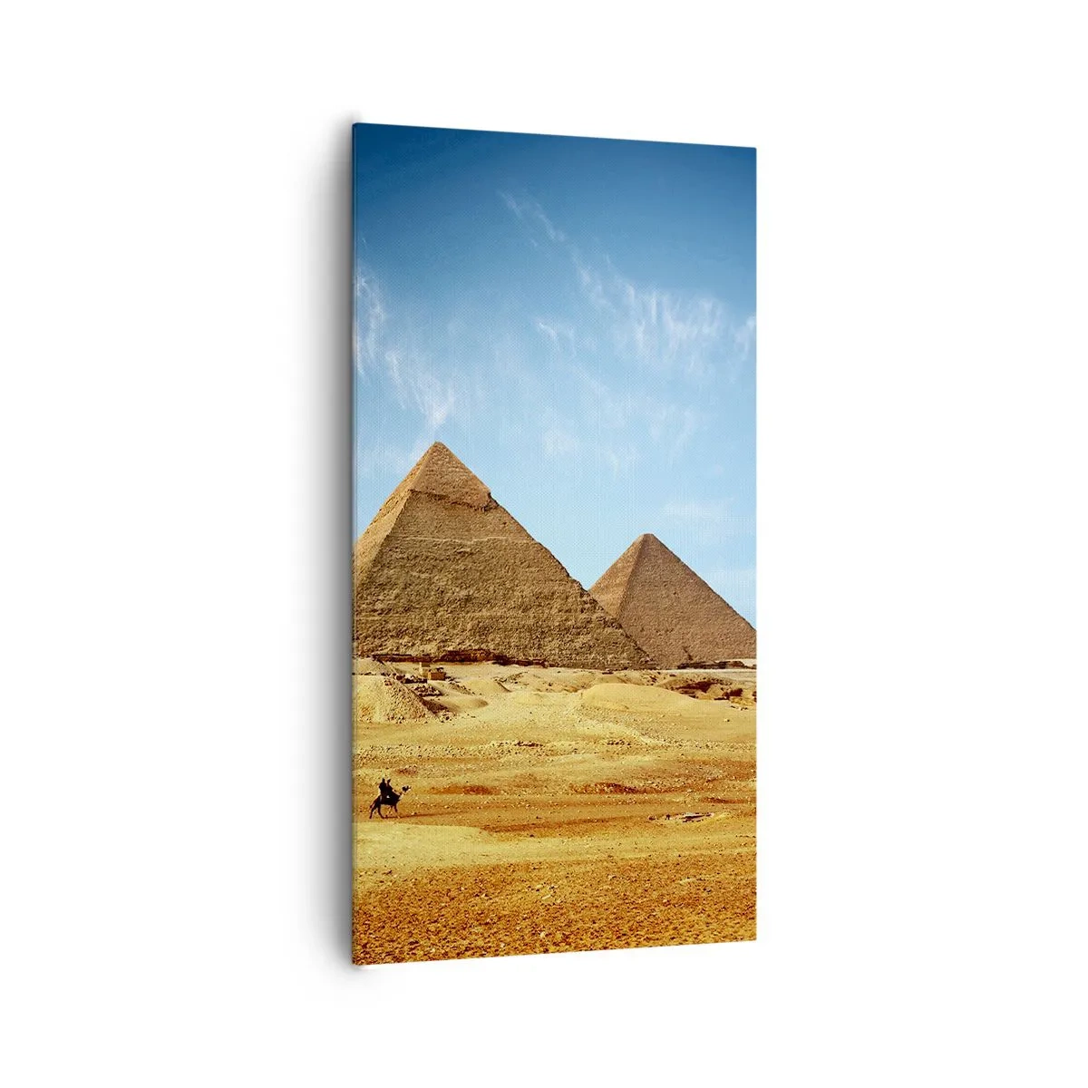 Quadro em tela - 40 séculos vos contemplam - 65x120 cm