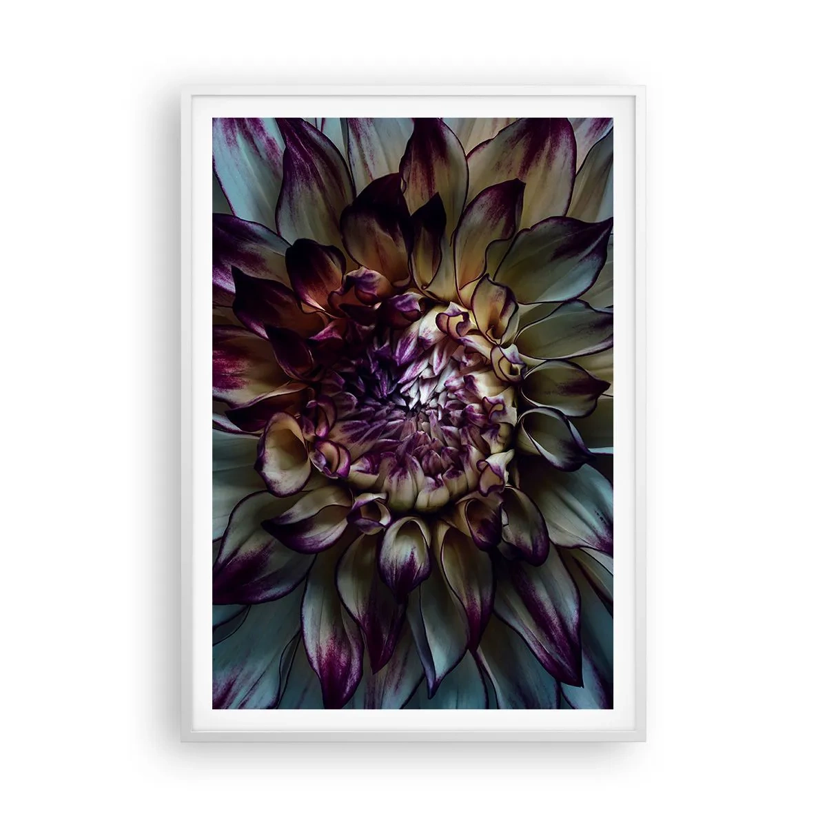 Pôster em moldura branca - O florescimento da juventude - 70x100 cm