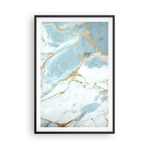 Pôster com moldura preta - Riqueza de pedra - 61x91 cm