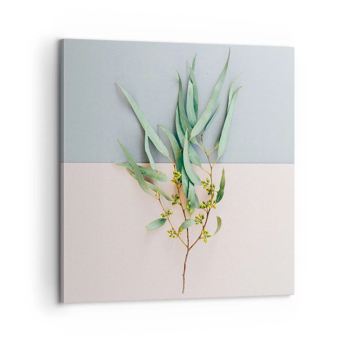 Quadro em tela - Sutileza pastel - 60x60 cm