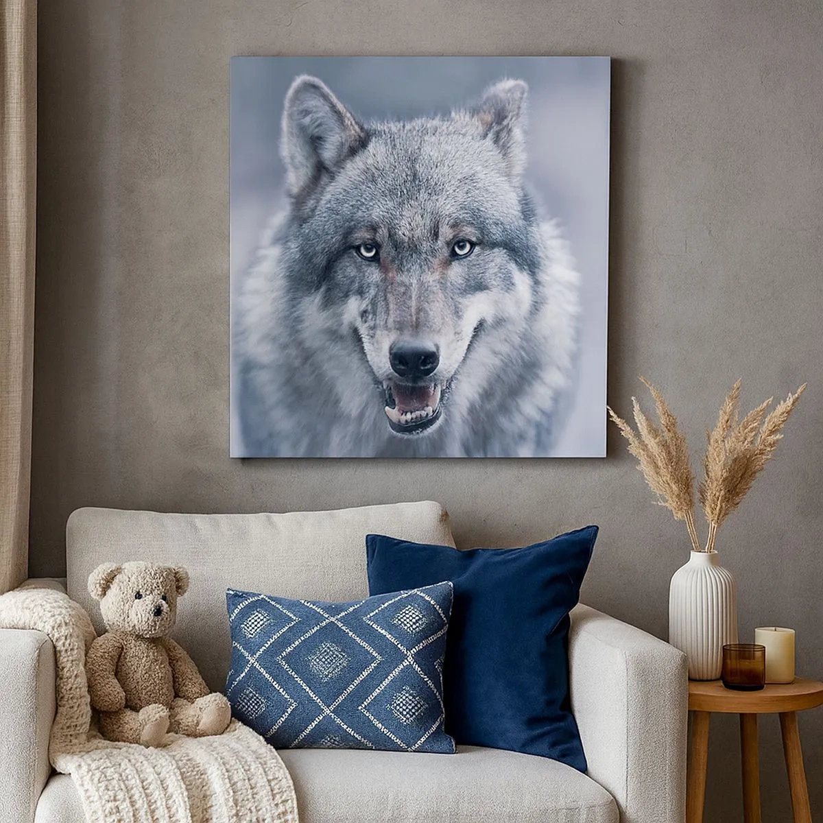 Quadro em tela - Vai aceitar o desafio? - 30x30 cm