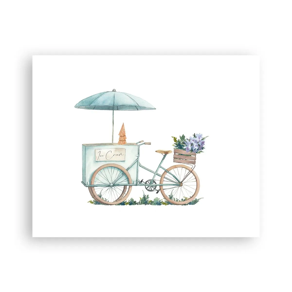 Pôster - Doce lembrança do verão - 50x40 cm