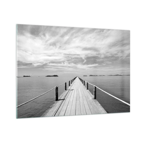 Quadro em vidro - Talvez uma viagem... - 100x70 cm