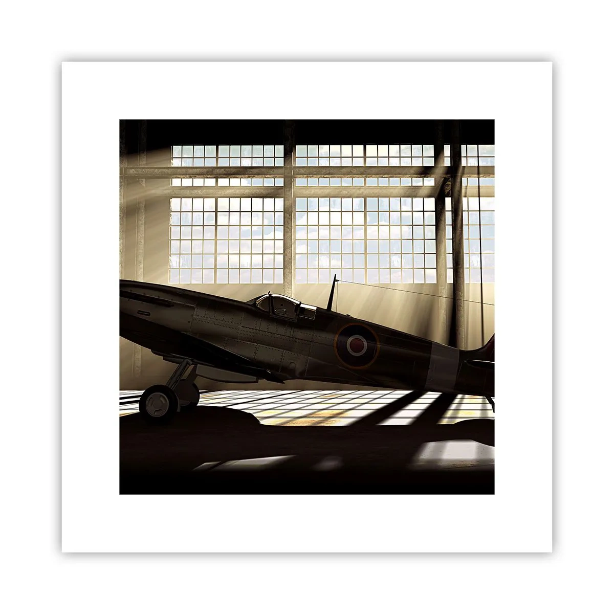 Pôster - Descanso do guerreiro - 30x30 cm