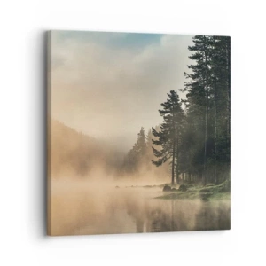 Quadro em tela - O nascimento do dia - 30x30 cm