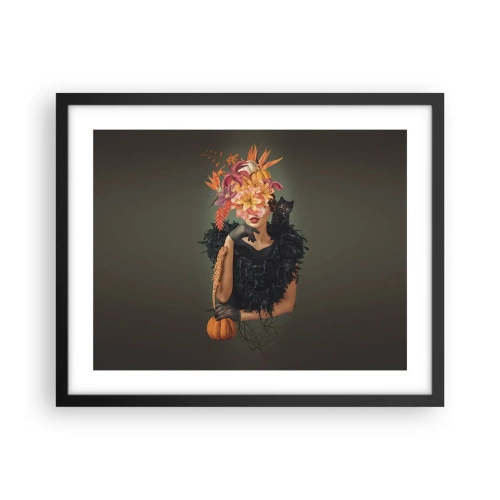 Pôster com moldura preta - O feitiço da bruxa - 50x40 cm