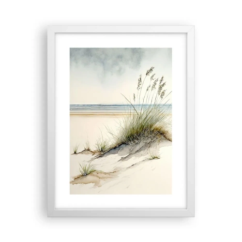 Pôster em moldura branca - Mimado pelo vento - 30x40 cm