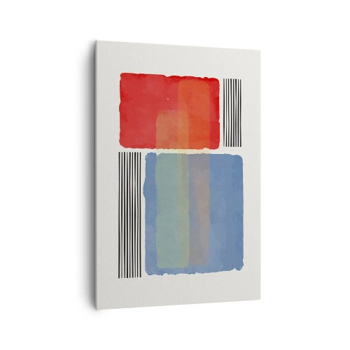 Quadro em tela - A alma da geometria - 70x100 cm