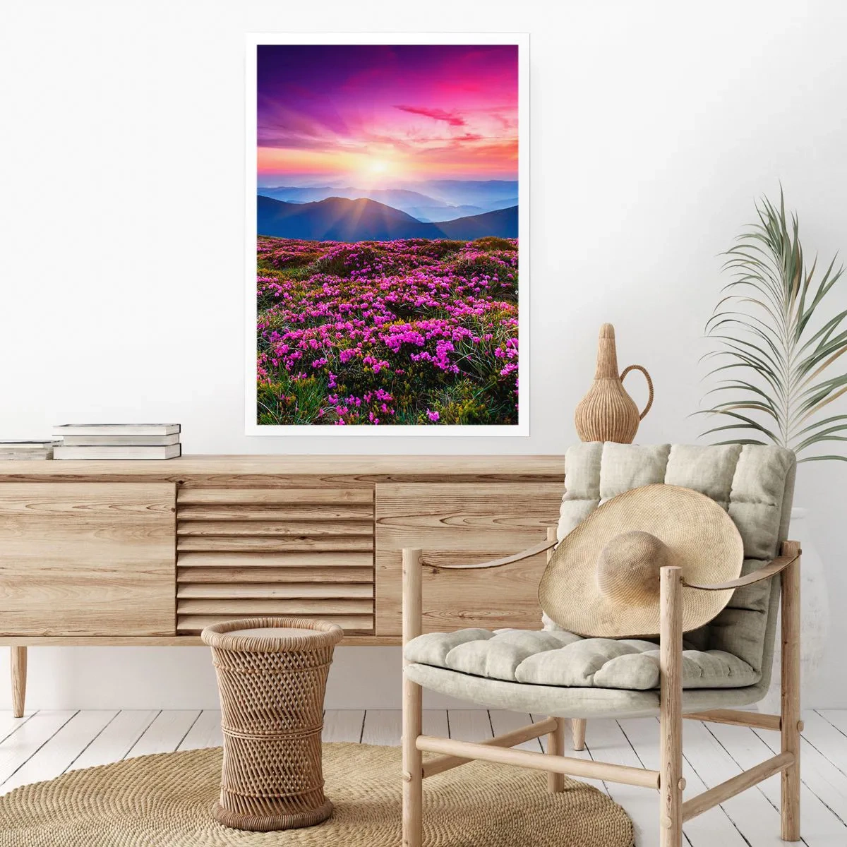 Pôster - Campo cheiroso - 40x50 cm