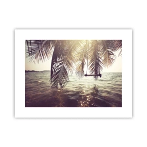 Pôster - Deixe-se levar pela imaginação - 40x30 cm