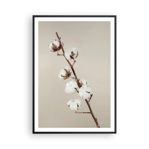 Pôster com moldura preta - Na fonte da suavidade - 70x100 cm