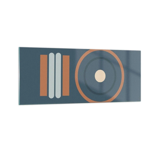 Quadro em vidro - A essência da questão - 100x40 cm