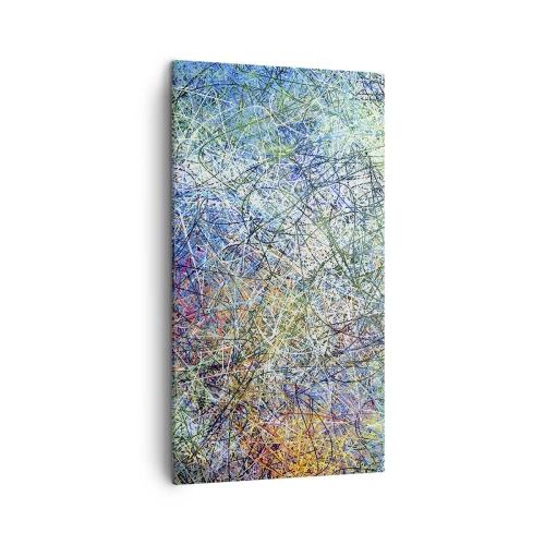 Quadro em tela - Não é assim tão simples - 45x80 cm