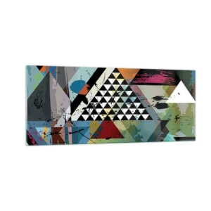 Quadro em vidro - Como é simples - 100x40 cm