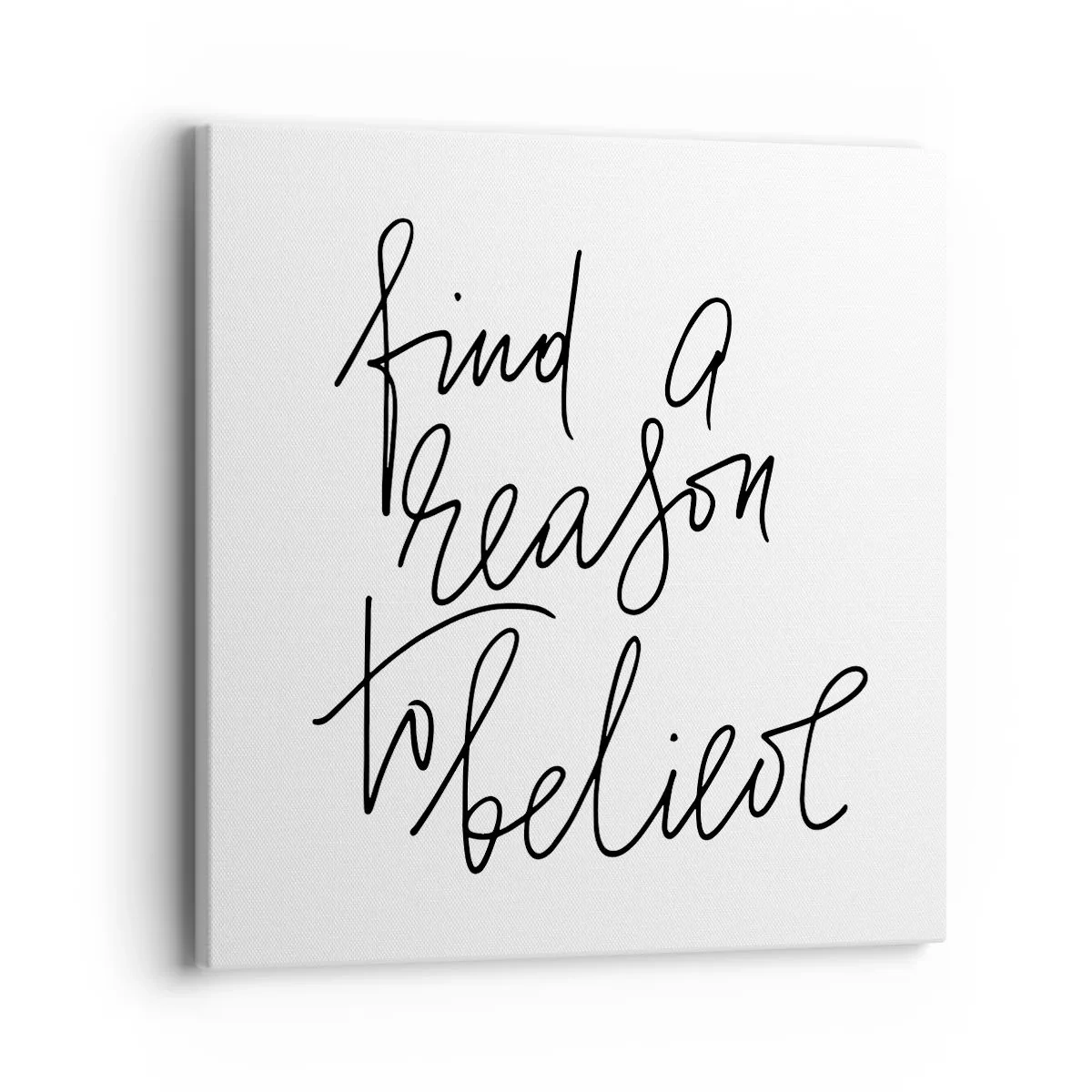 Quadro em tela - É possível - 40x40 cm