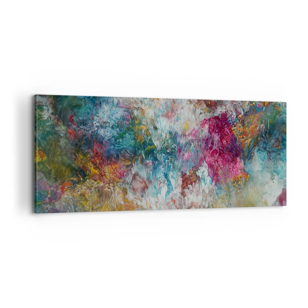 Quadro em tela - Em plena floração - 100x40 cm
