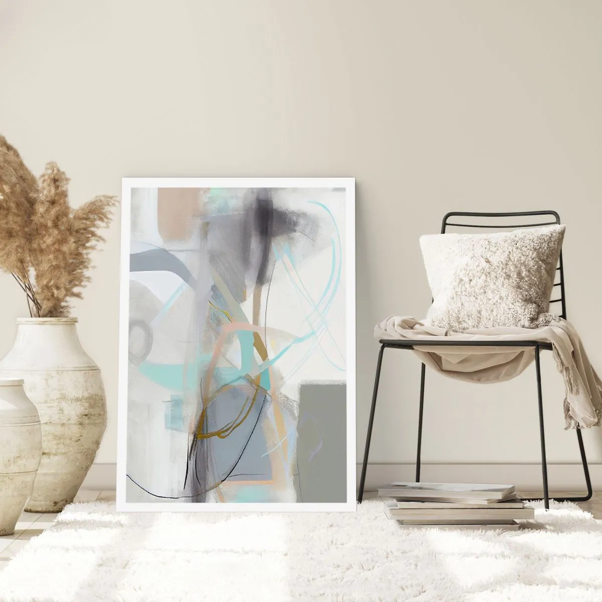 Pôster - Abstração enevoada - 70x100 cm