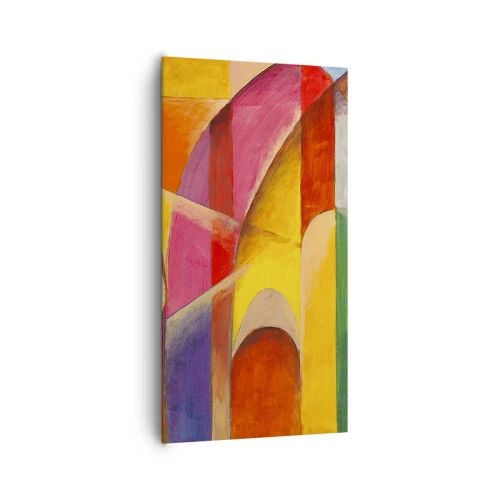Quadro em tela - Catedral do Sol - 65x120 cm