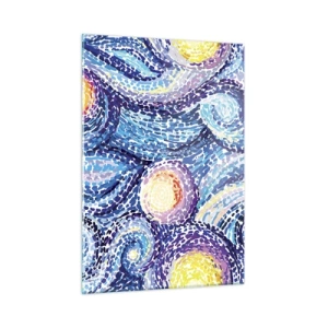 Quadro em vidro - De um quadro de van Gogh - 50x70 cm