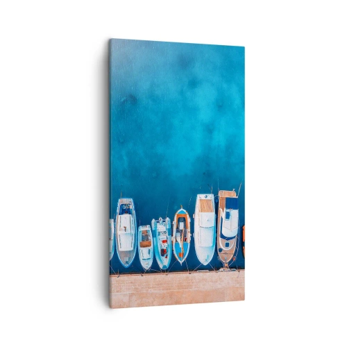 Quadro em tela - Em uma fileira - 45x80 cm