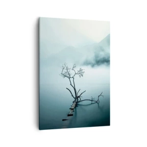 Quadro em tela - Da água e da neblina - 50x70 cm