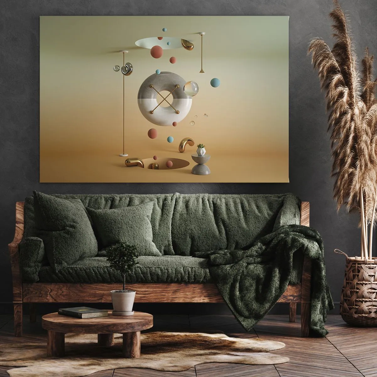 Quadro em tela - Nada pode acontecer - 70x50 cm