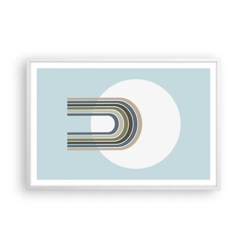 Pôster em moldura branca - Atração irresistível - 91x61 cm