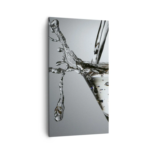 Quadro em tela - Na borda da taça - 45x80 cm