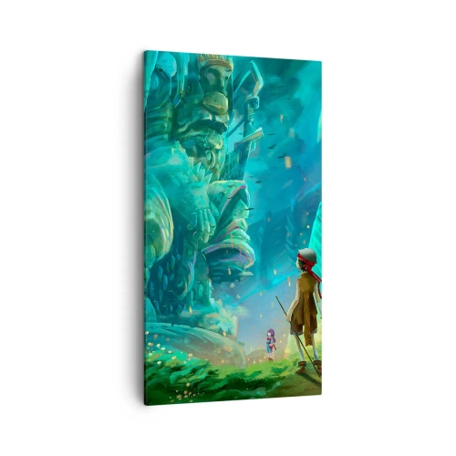 Quadro em tela - Do Grande Livro de Contos de Fadas - 45x80 cm