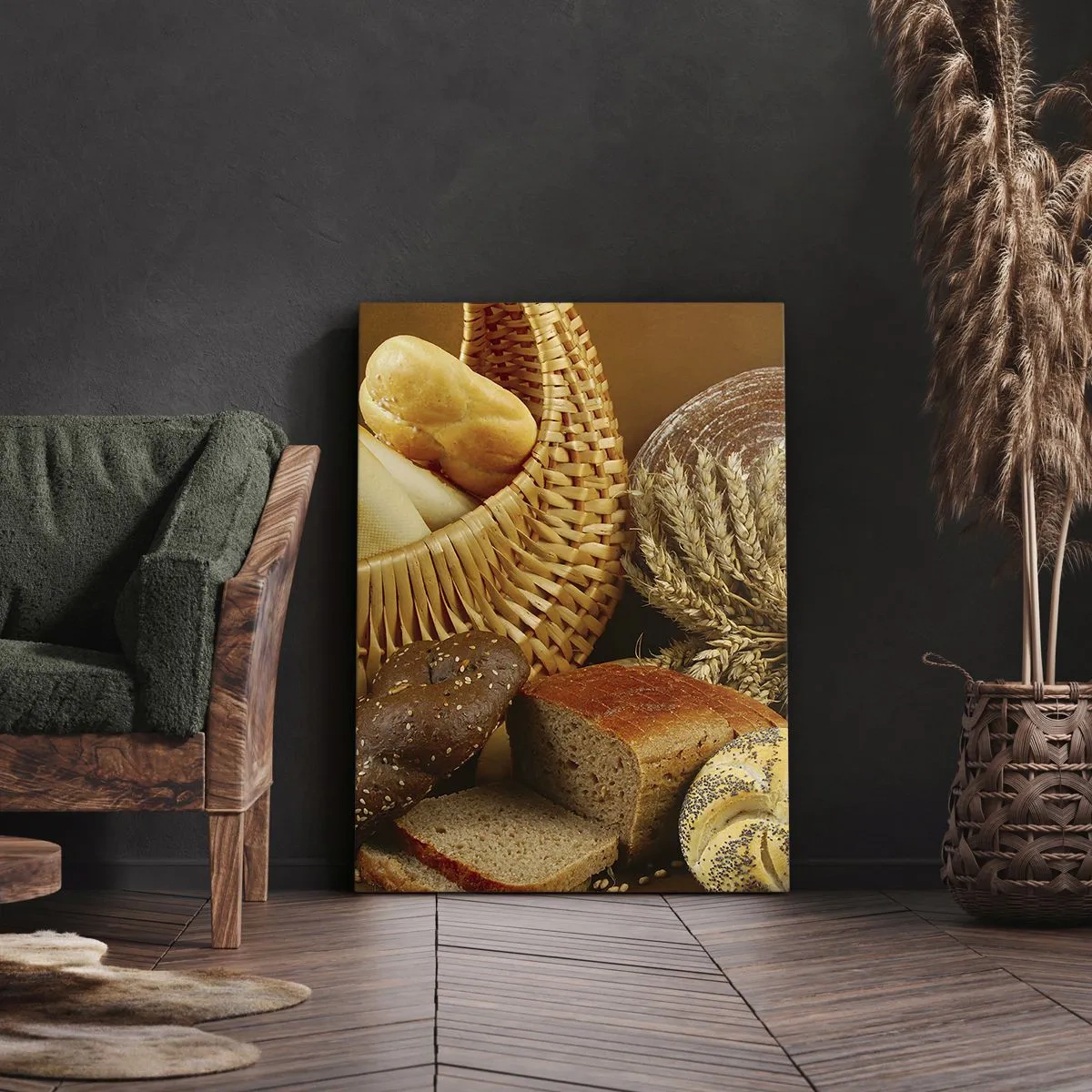 Quadro em tela - Safamo-nos novamente - 55x100 cm