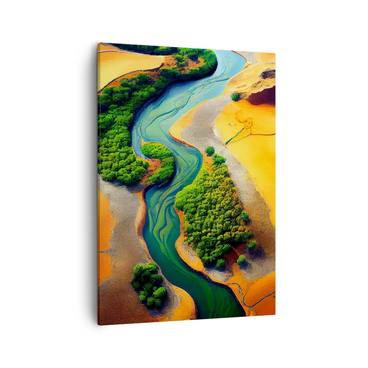 Quadro em tela - Rio que dá vida - 50x70 cm