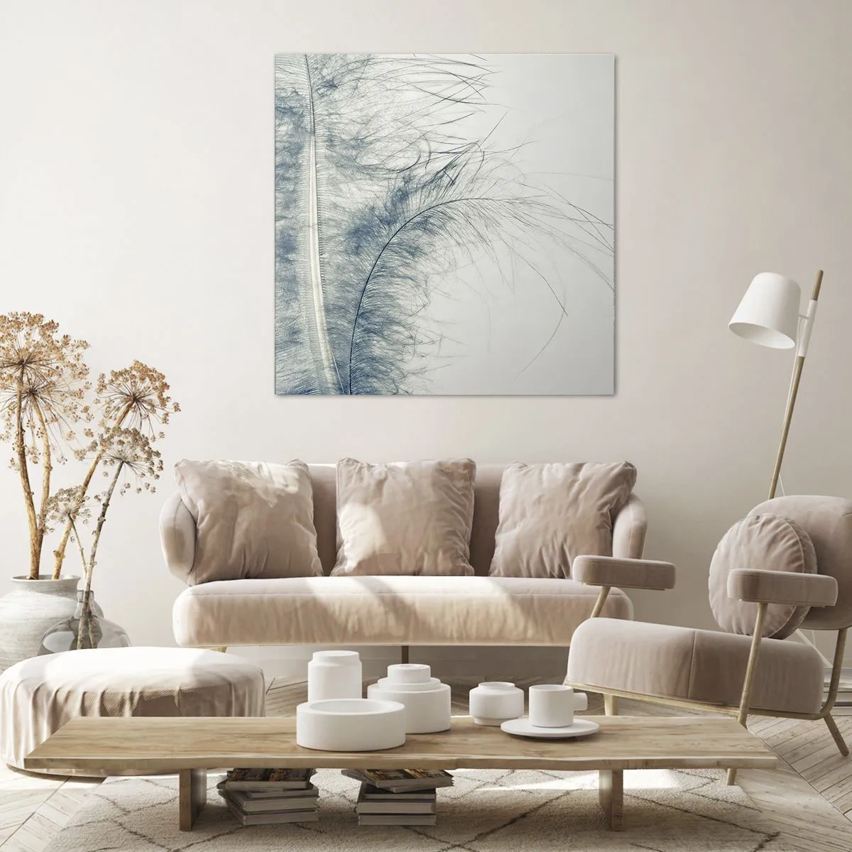 Quadro em tela - O sussurro da natureza - 50x50 cm