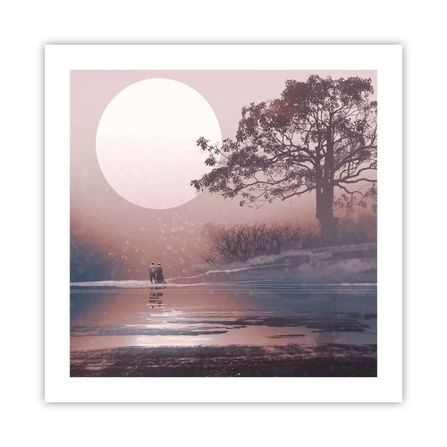 Pôster - Maravilhas da noite - 50x50 cm