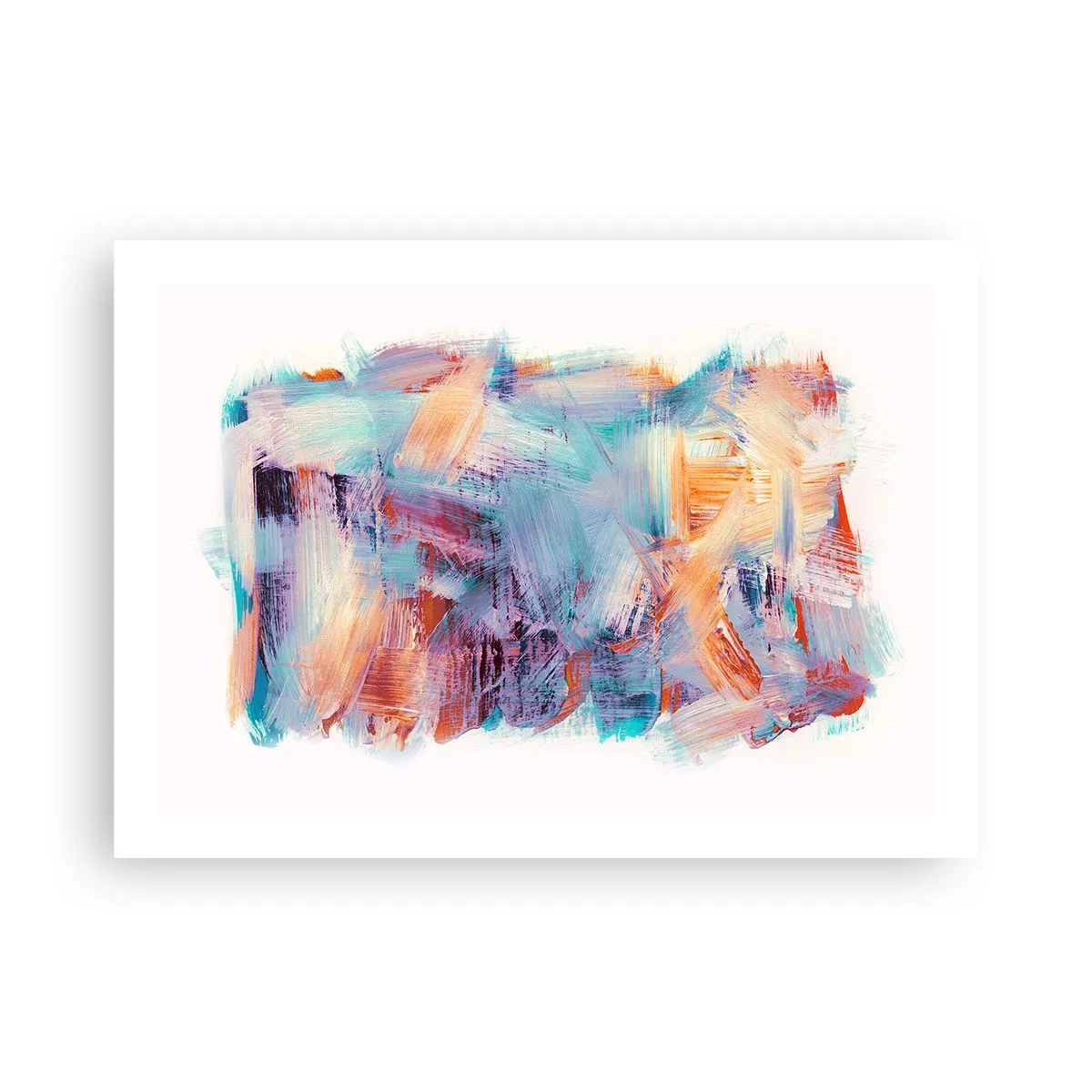 Pôster - Uma bagunça colorida - 70x50 cm