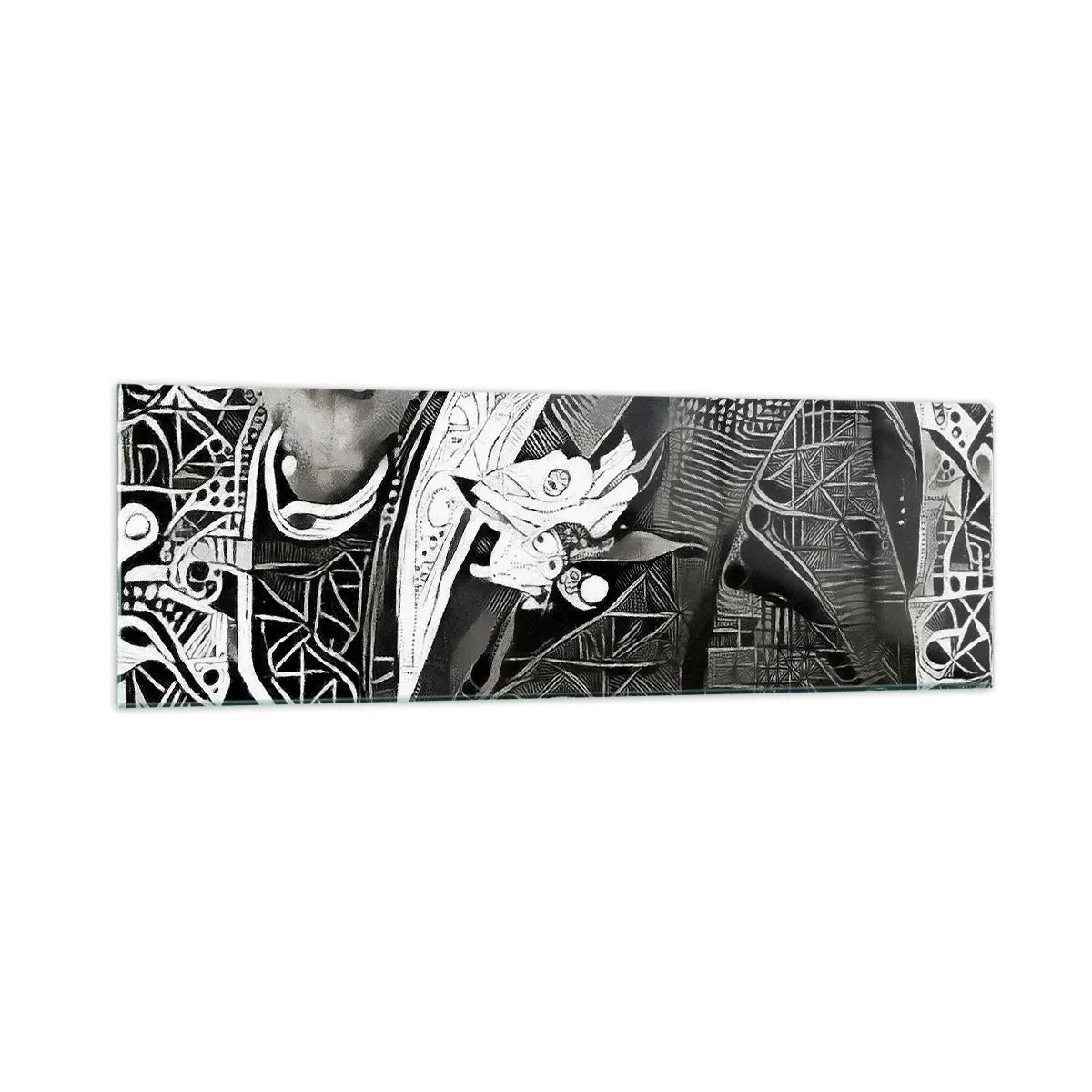 Quadro em vidro - Aparentemente apenas uma pessoa qualquer - 160x50 cm