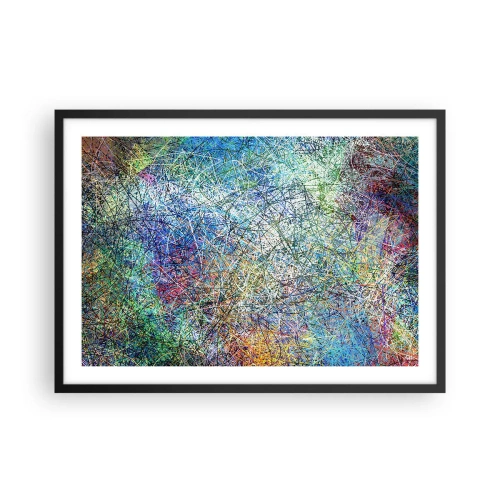 Pôster com moldura preta - Não é assim tão simples - 70x50 cm