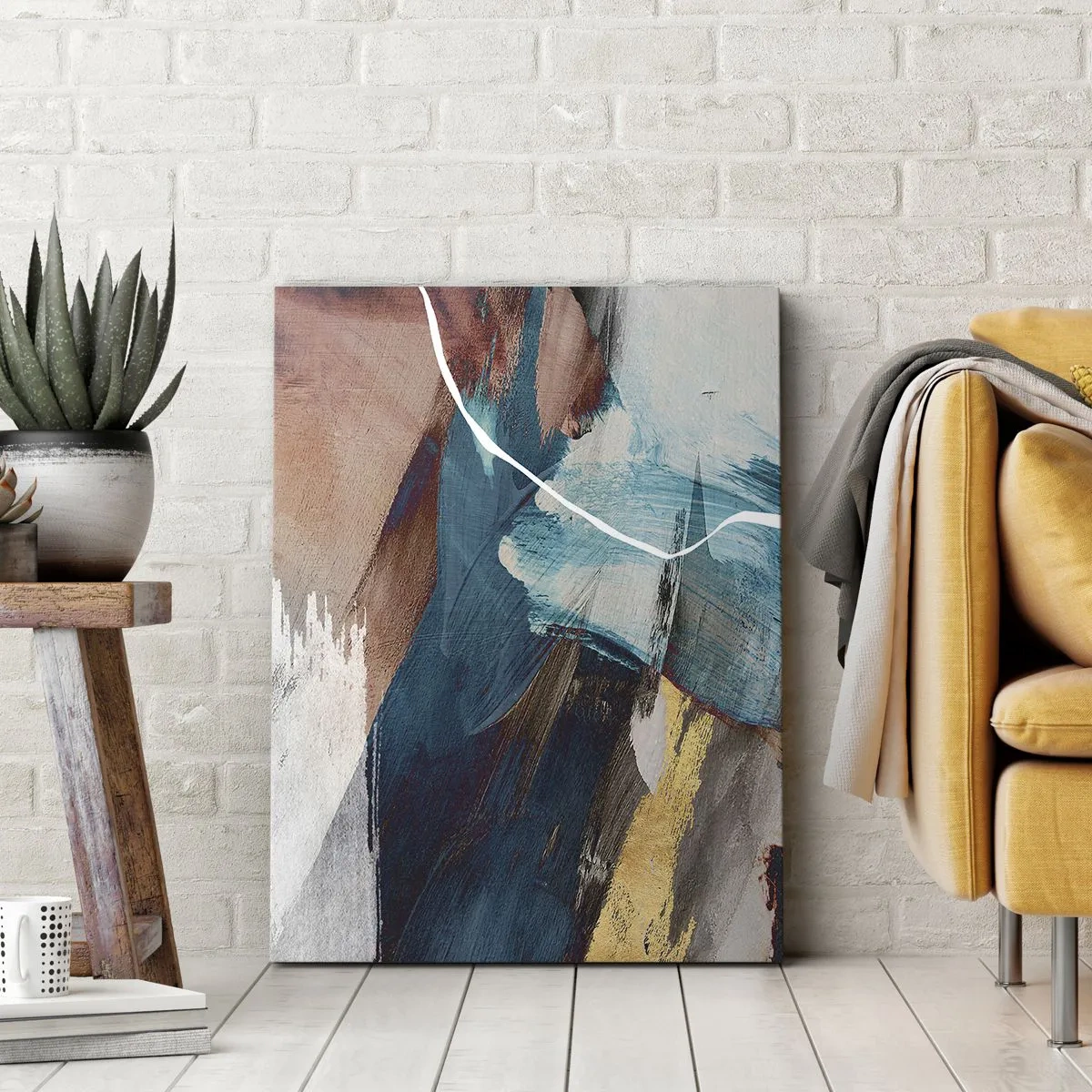 Quadro em tela - Com elegância e energia - 65x120 cm