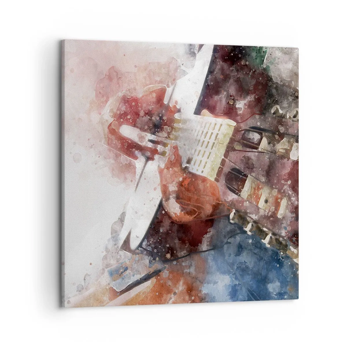 Quadro em tela - E o que acha? - 50x50 cm