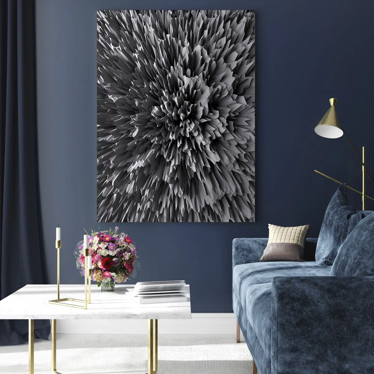 Quadro em vidro - Não pode ficar mais difícil do que isso - 50x70 cm