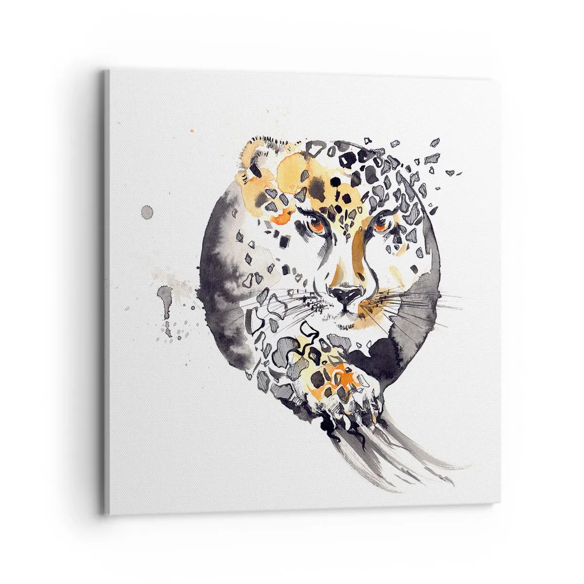 Quadro em tela - Beleza predatória - 70x70 cm